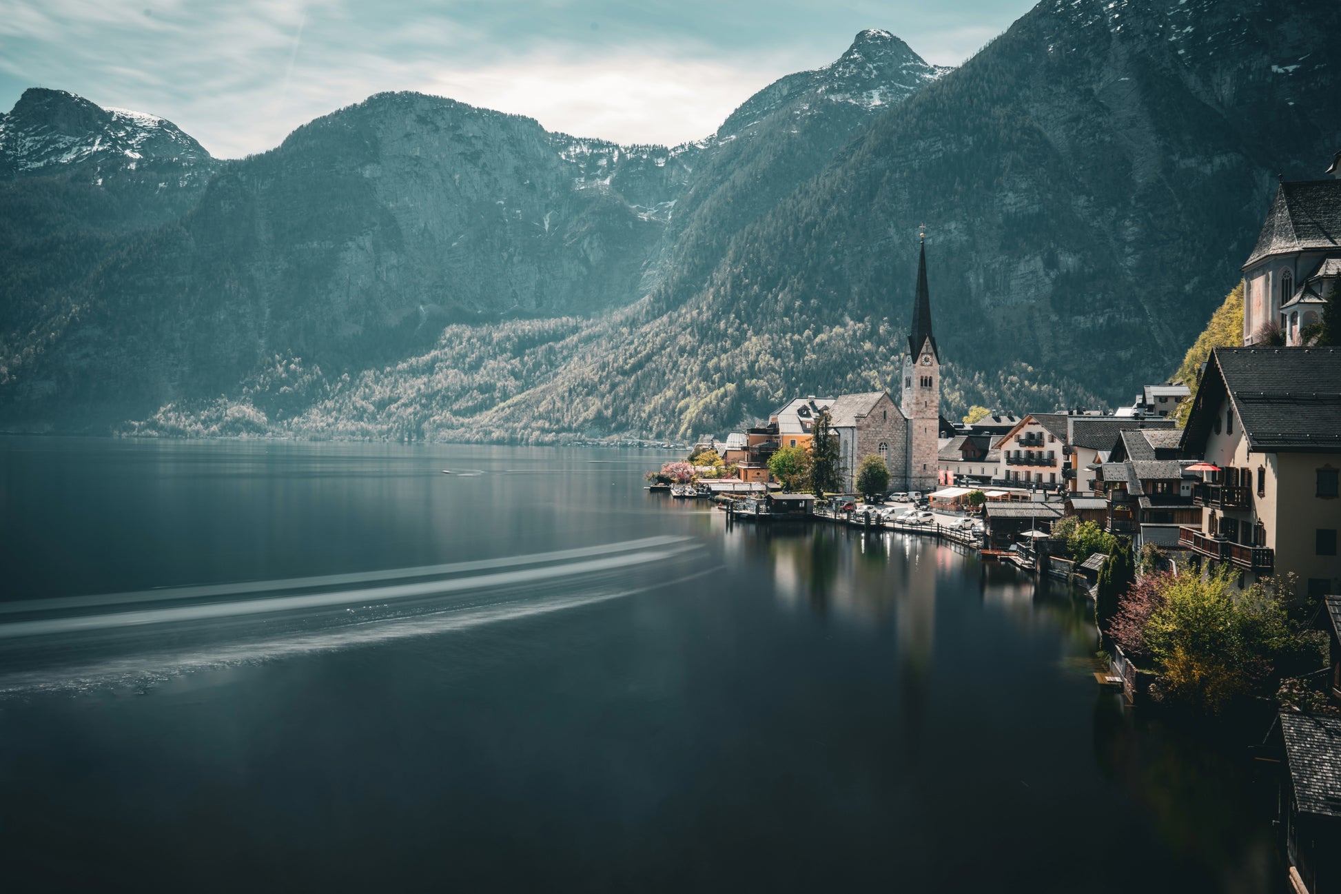 Hallstatt on Easter Sunday